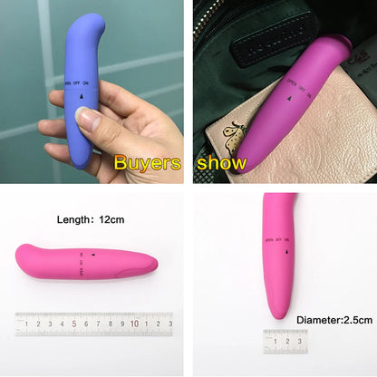 Powerful G-Spot Pocket Bullet Vibrators For Beginners Clitoral Stimulation