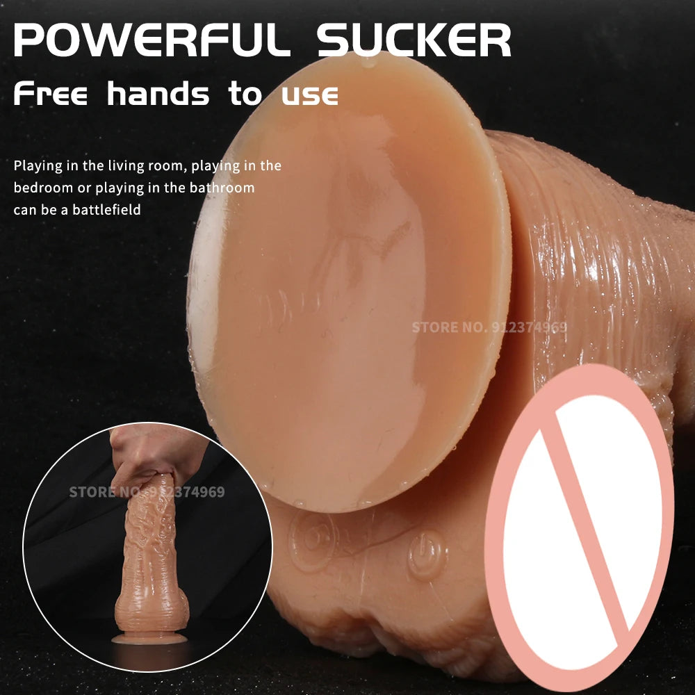 Remote Control Realistic Dildo Vibrator