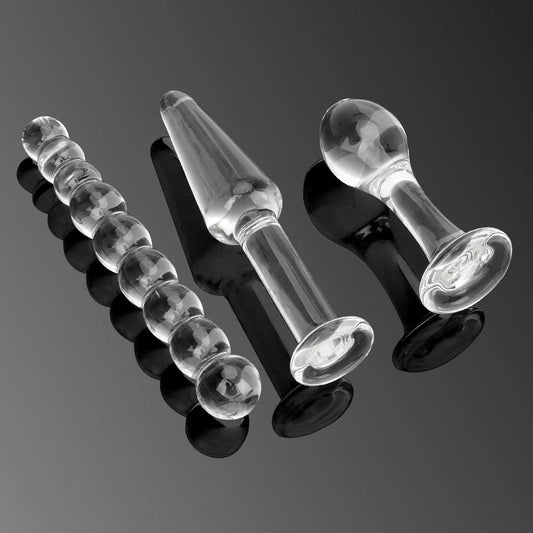 Glass Dildos Anal Butt Plug