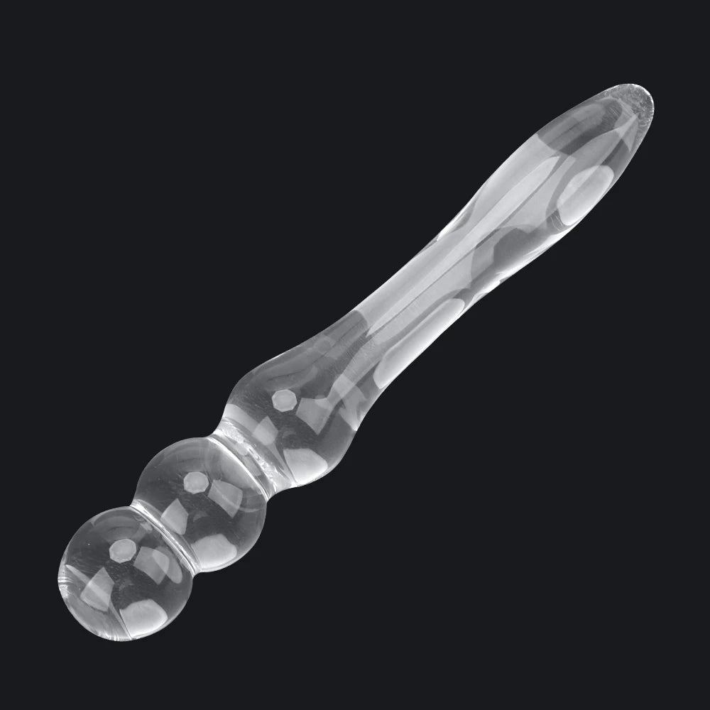 Glass Anal Beads Butt Plug Dildo