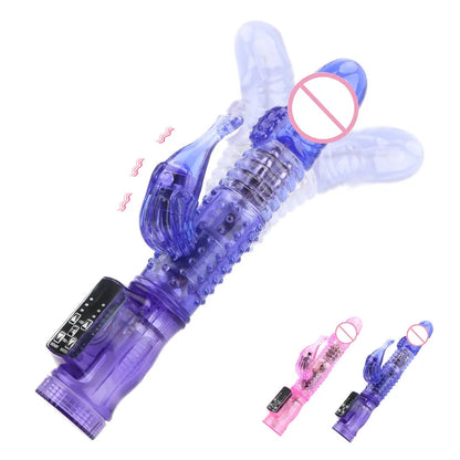 Rotating Beads Rabbit Vibrator