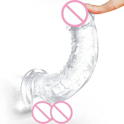 Realistic Jelly Dildo