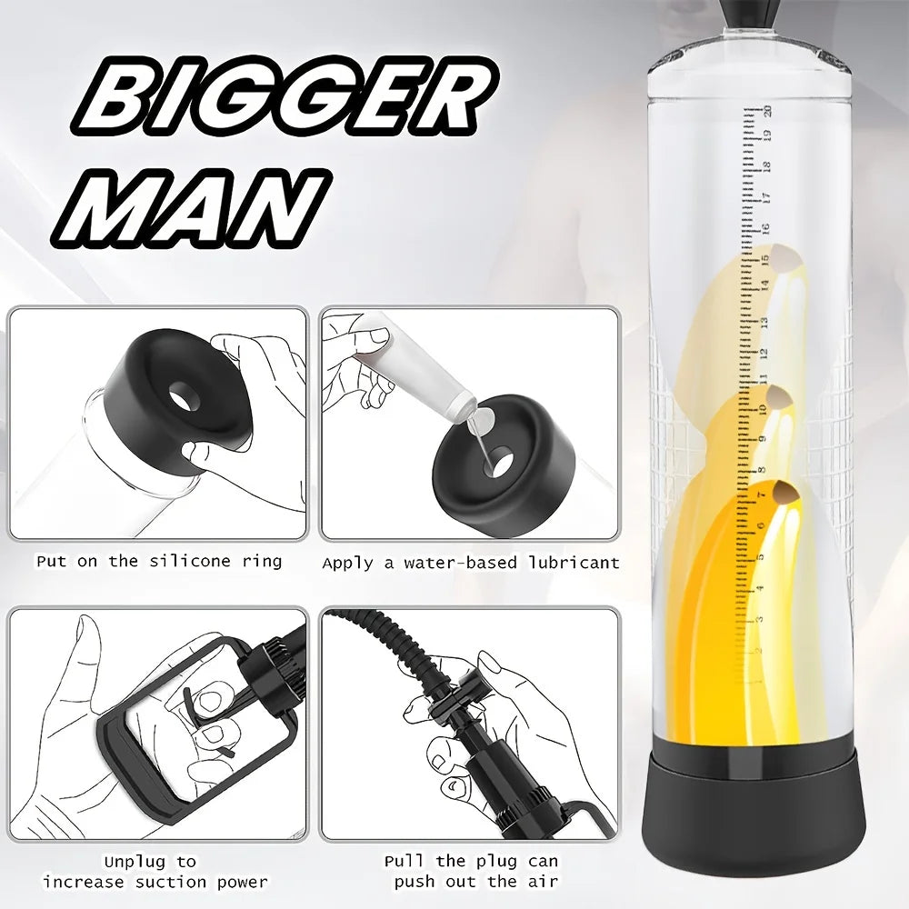 Manual Male Penis Pump Penis Enlarger