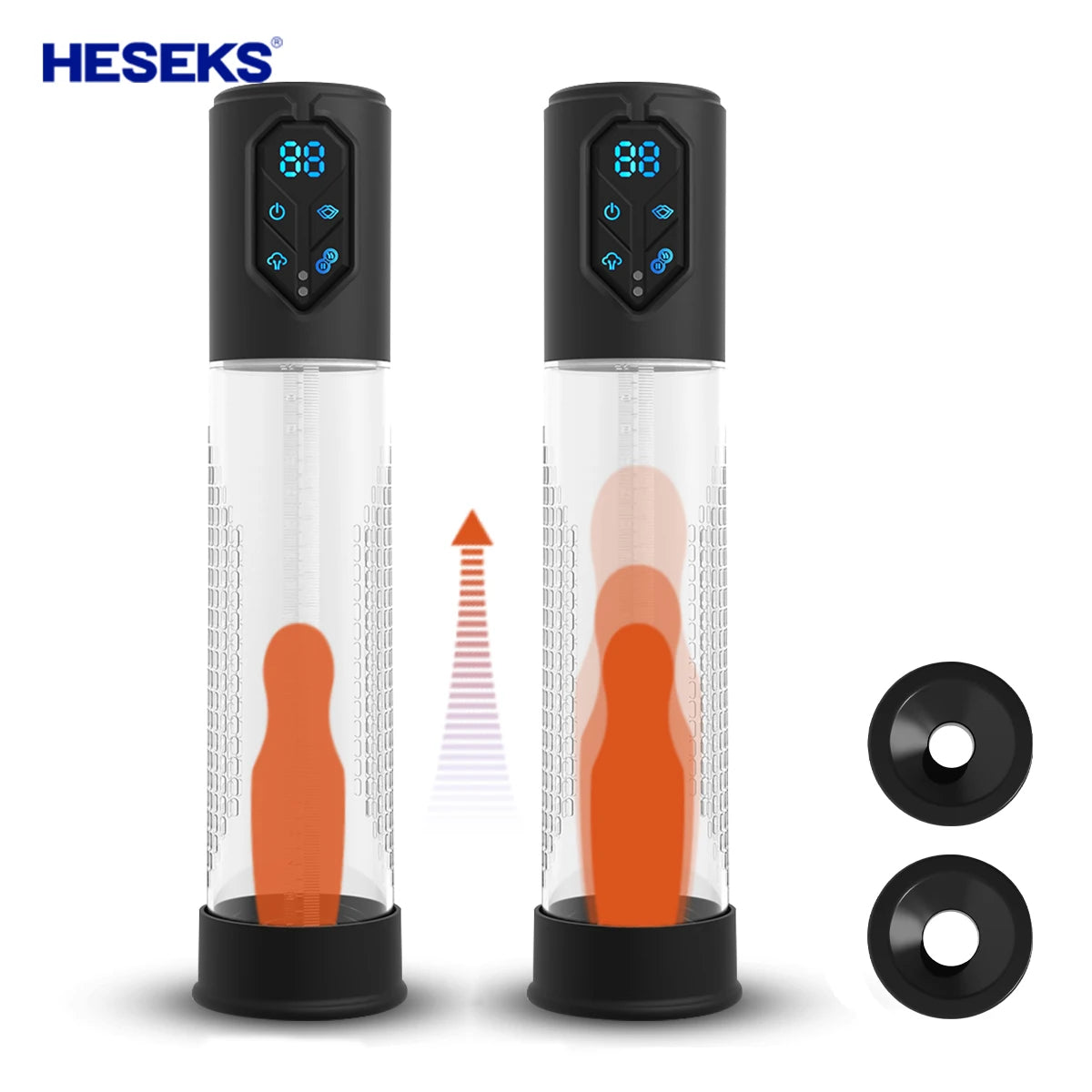 Penis Pump for Enlargement Electric Vacuum Pump with 7 Suction Levels