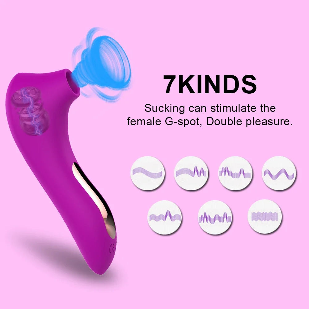 Mini Suction Clitoral Vibrator