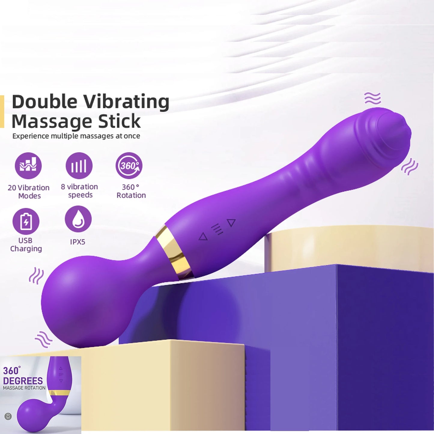 AV Magic Wand Massage G-spot Vibrator