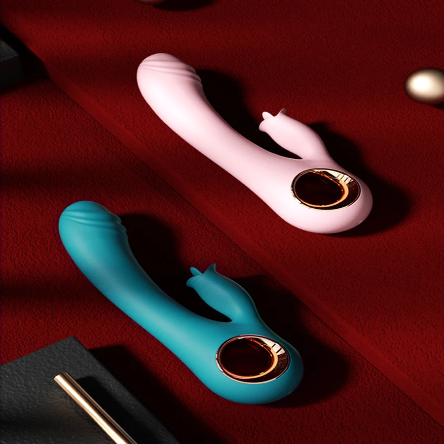 USB Rechargeable Dildo Rabbit Vibrator