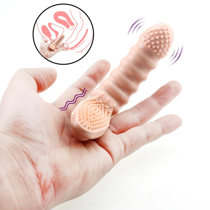 Clitoral Vagina Finger Vibrator