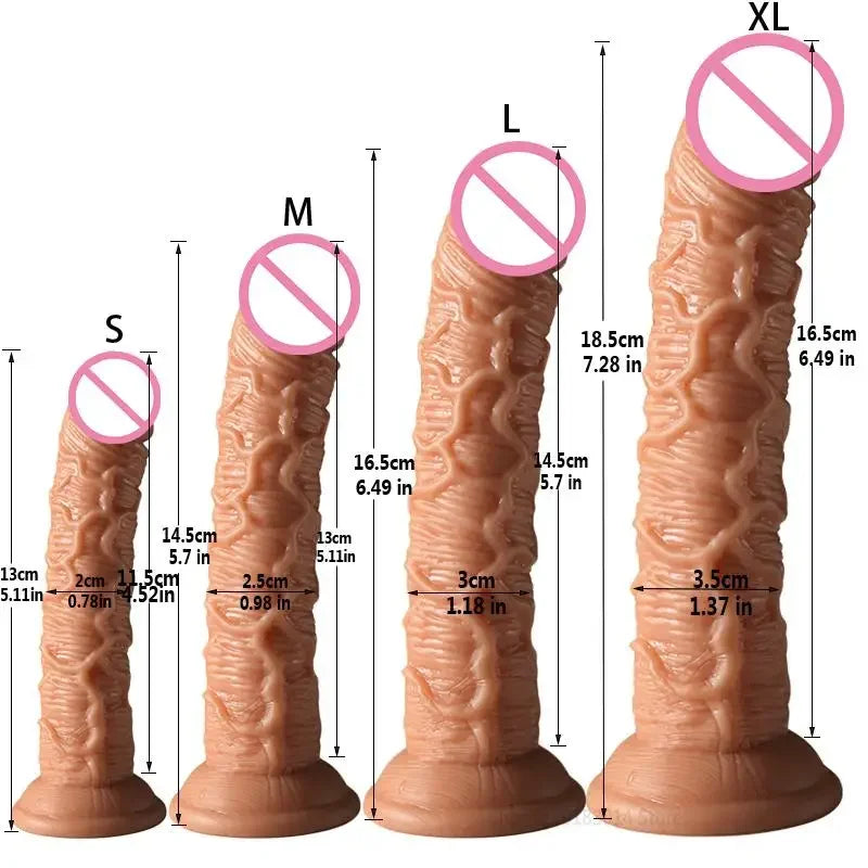 Super Soft Strapon Big Dildo