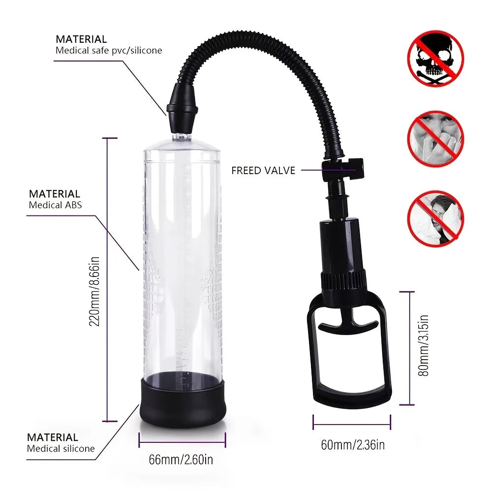 Manual Male Penis Pump Penis Enlarger