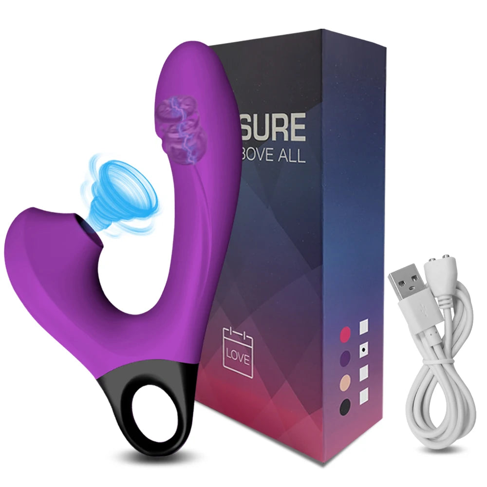 Powerful Dildo Sex Toys Vibrator Clitoral Vacuum Stimulator