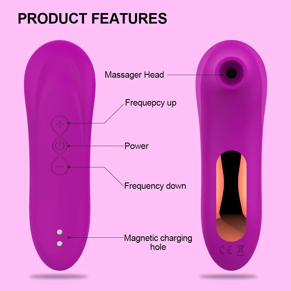 Mini Suction Clitoral Vibrator