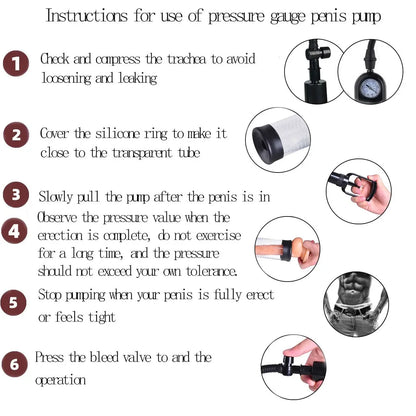 Manual Male Penis Pump Penis Enlarger