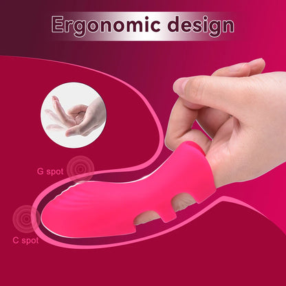 Clitoral G Spot Finger Vibrator