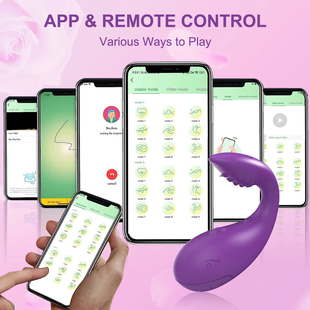 Sex Toys Bluetooth Female Vibrator Egg