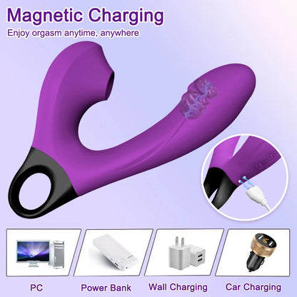 Powerful Dildo Sex Toys Vibrator Clitoral Vacuum Stimulator