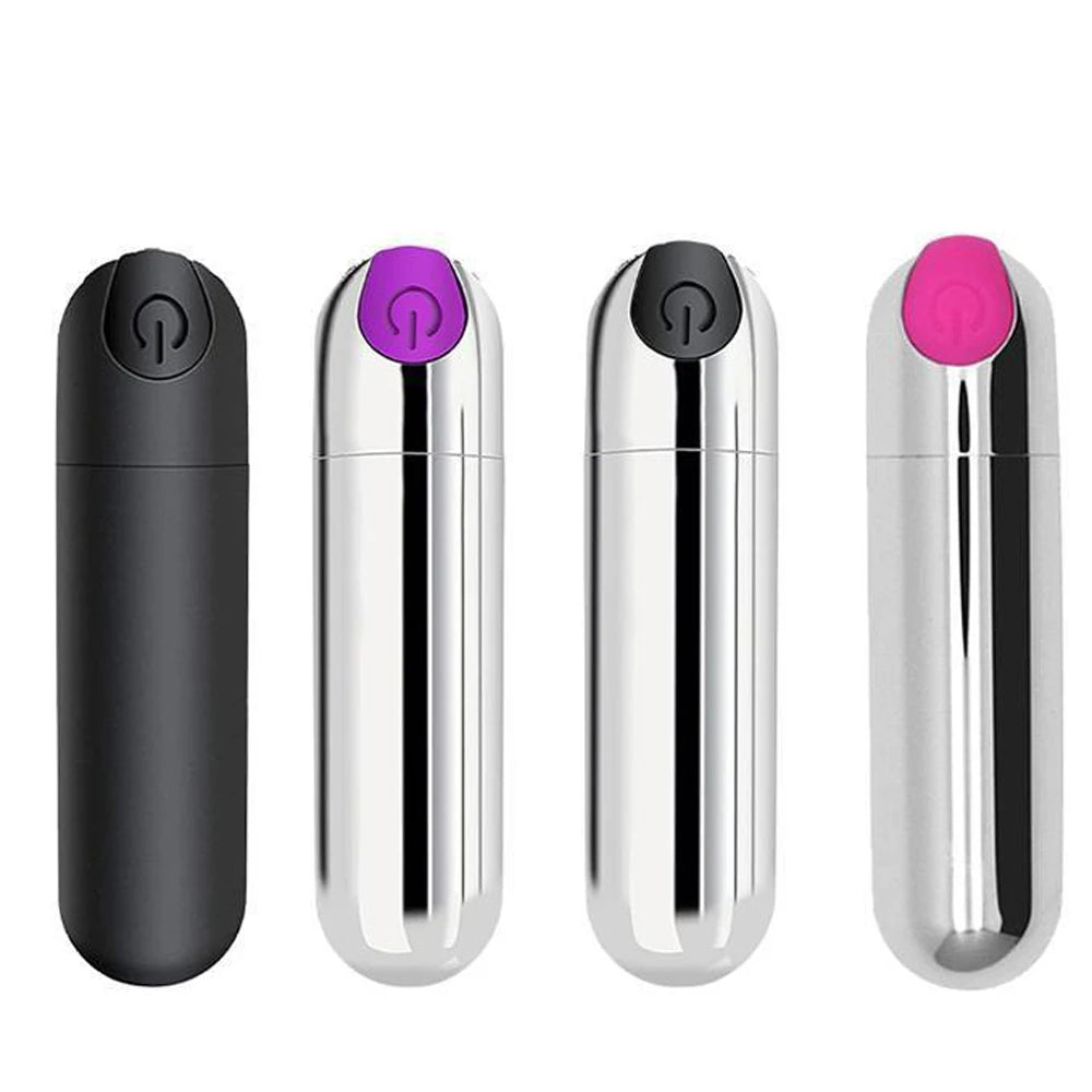 USB Charge Powerful Bullet Vibrator Clitoral Stimulator