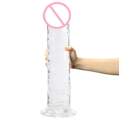 Realistic Erotic Jelly Dildo Artificial Penis