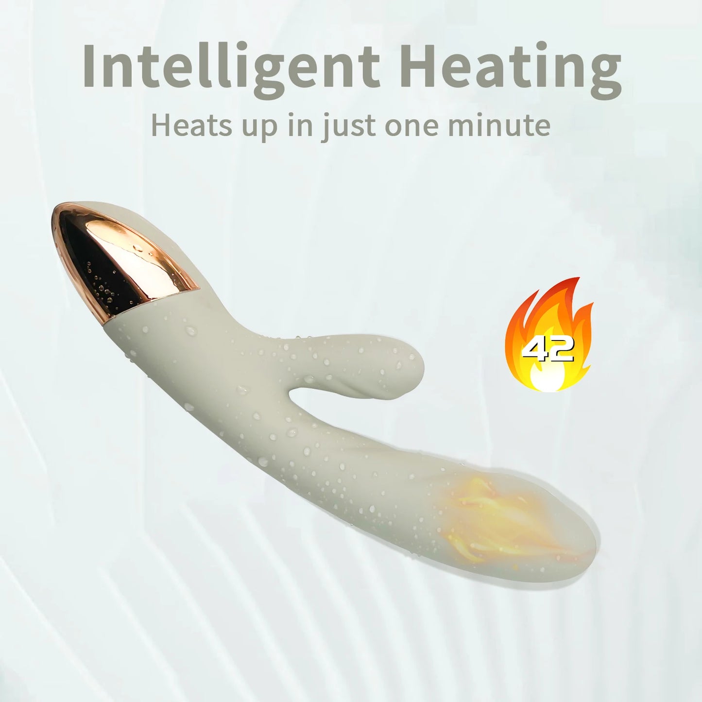 Wosilicone Heating Clitoral Vagina Stimulation Vibrator