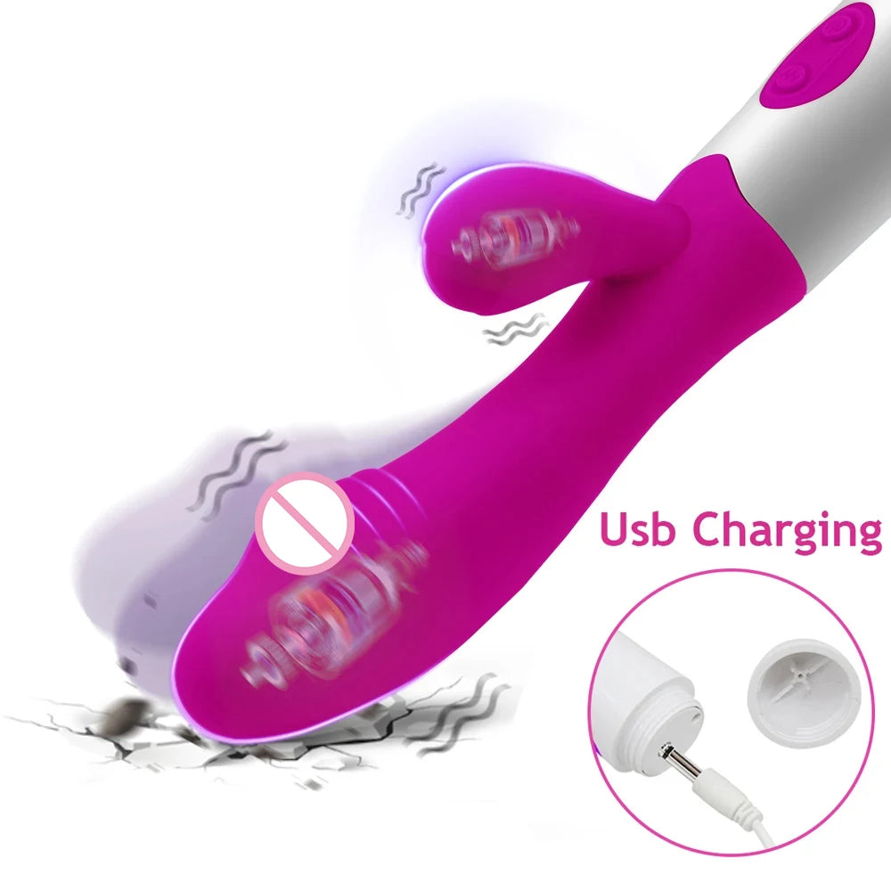 Rabbit Vibrator Dildo